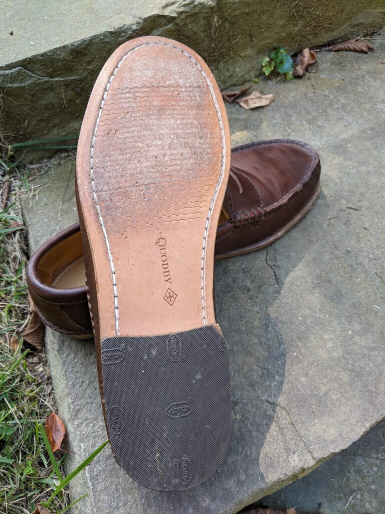 Quoddy True Penny Loafer Sole