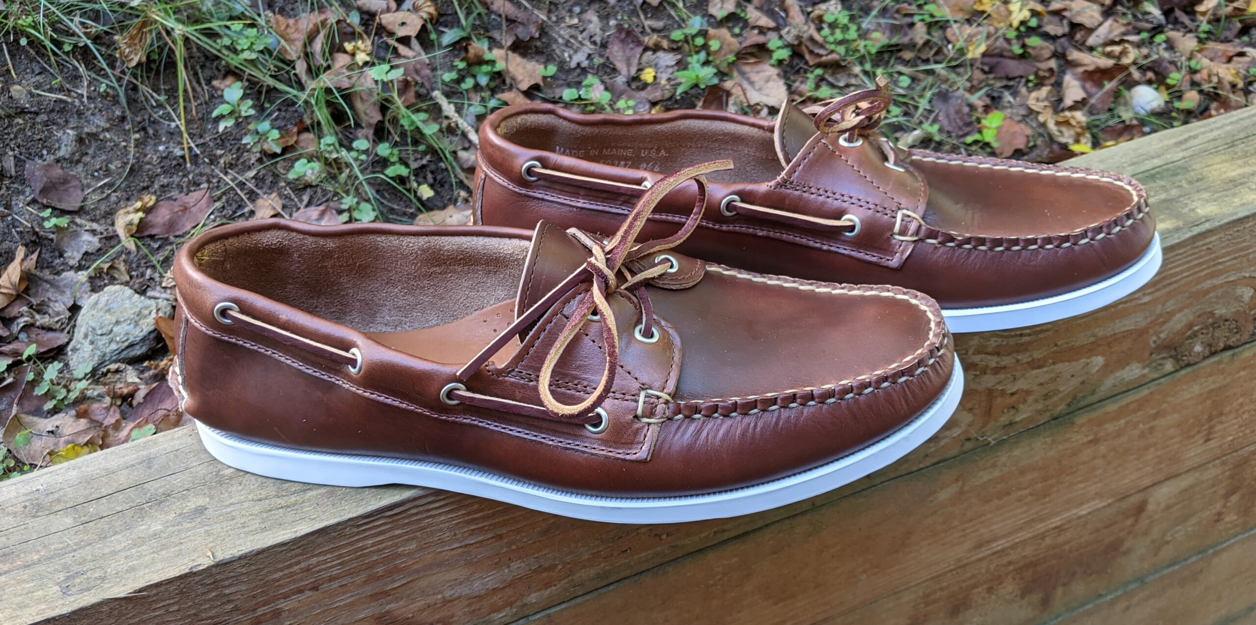 Rancourt Read Boat Shoes: Out of the Box