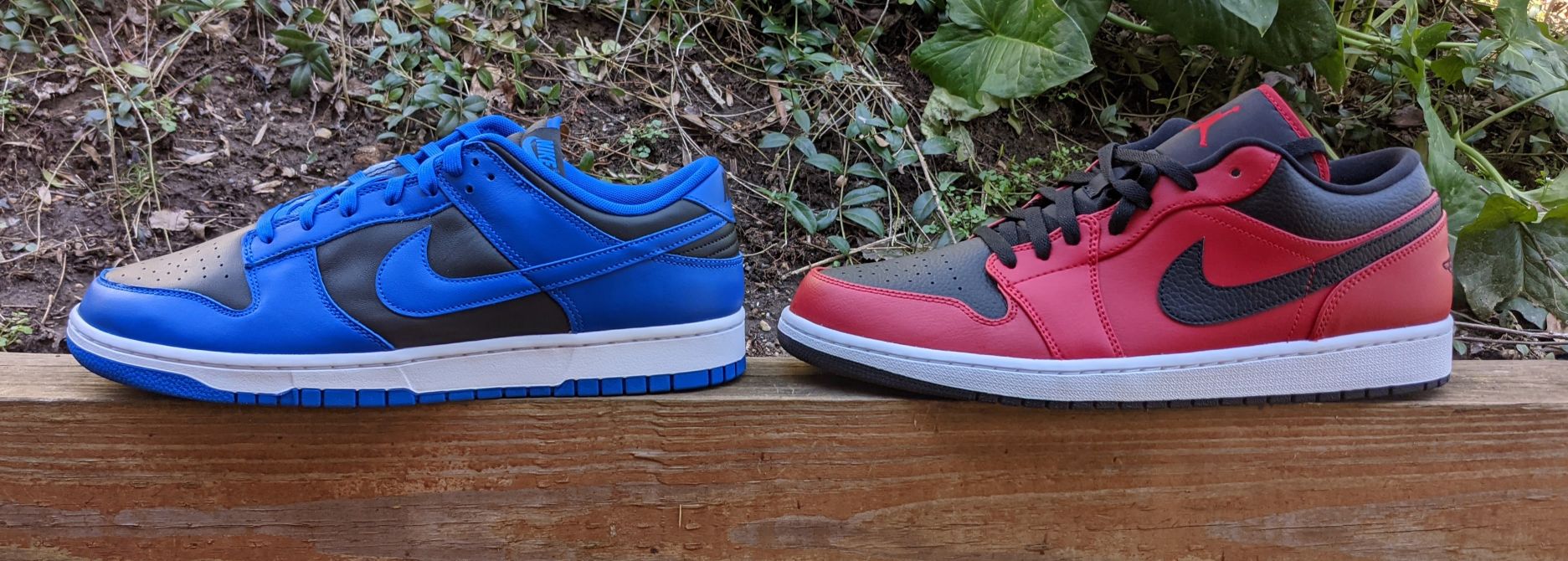Jordan 1 Low vs. Dunk Low: What’s the Difference?