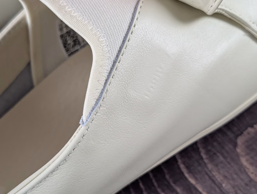 One side of the magnetic closure on the Adidas Flat Earther
